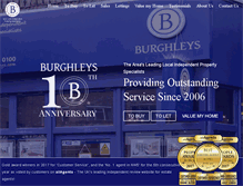Tablet Screenshot of burghleys.com